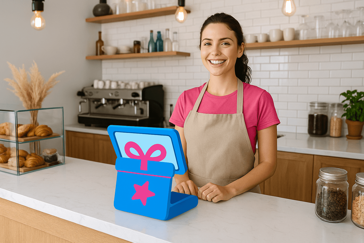 Cafetería acogedora