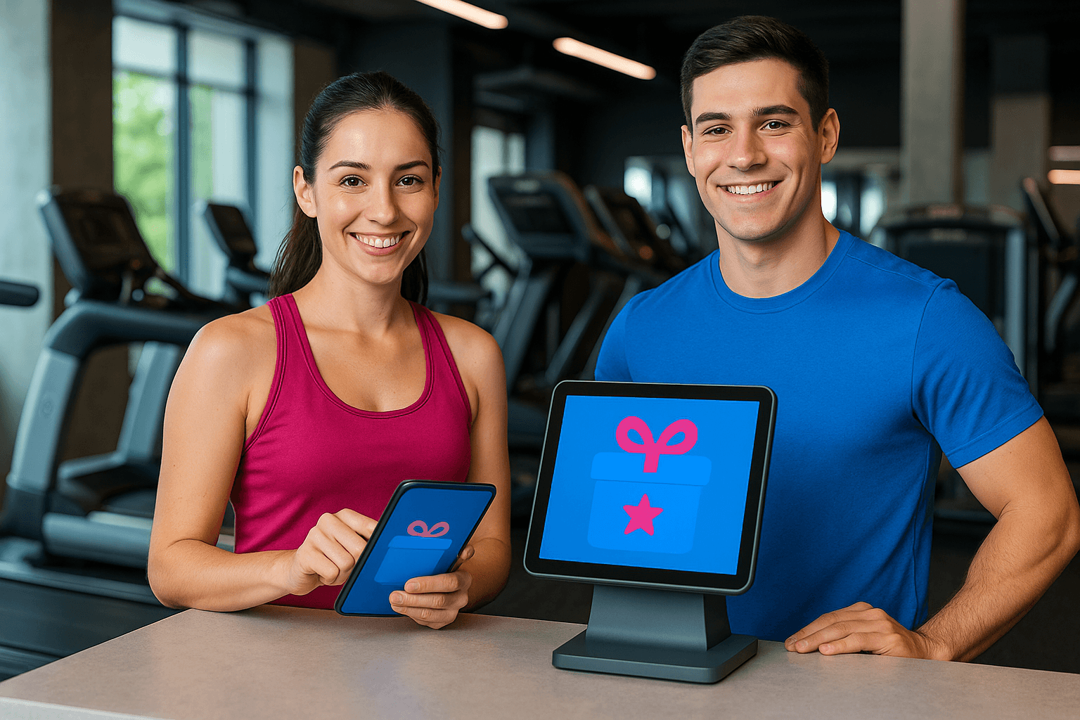 Negocio con programa de lealtad activo